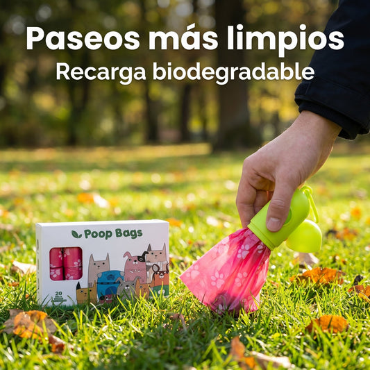 Rollos de Bolsas Biodegradables para Perro