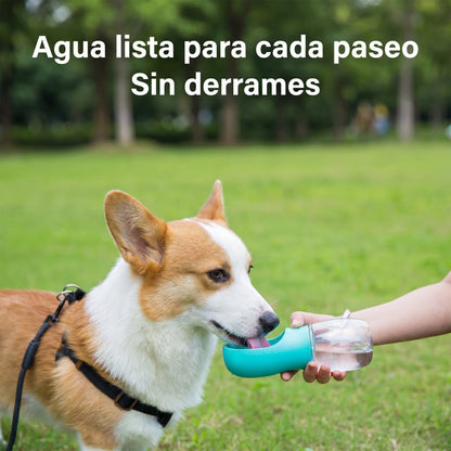 Botella Portátil de Agua para Perro