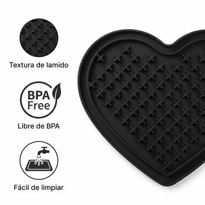 Alfombra de Lamido de Silicona para Mascotas