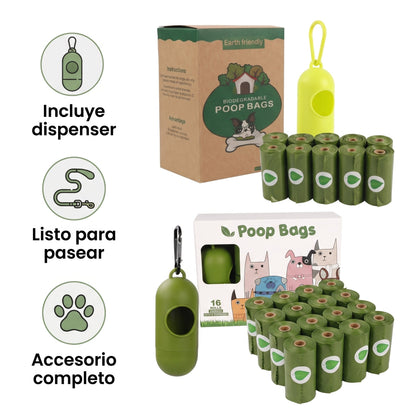 Pack Dispenser + Bolsas para Perro