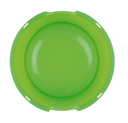 Plato Redondo Plástico Cristal